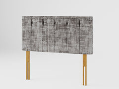 Hepburn Headboard 60 cm - Distressed Velvet - Slate