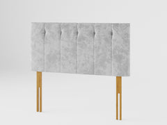 Hepburn Headboard 60 cm - Mirazzi Velvet - Silver