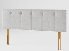 Hepburn Headboard 60 cm - Pure Pastel Cotton - Storm