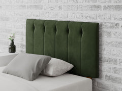 Hepburn Headboard 60 cm - Plush Velvet - Forest Green