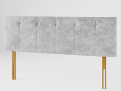Hepburn Headboard 60 cm - Mirazzi Velvet - Silver