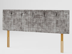 Hepburn Headboard 60 cm - Distressed Velvet - Slate