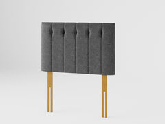 Hepburn Headboard 60 cm - Saxon Twill - Charcoal