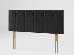 Hepburn Headboard 60 cm - Plush Velvet - Ebony
