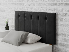 Hepburn Headboard 60 cm - Plush Velvet - Ebony