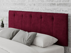 Hepburn Headboard 60 cm - Kimiyo Linen - Bordeaux