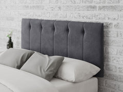 Hepburn Headboard 60 cm - Plush Velvet - Steel