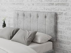Hepburn Headboard 60 cm - Mirazzi Velvet - Silver