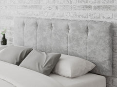Hepburn Headboard 60 cm - Mirazzi Velvet - Silver