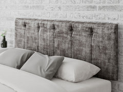 Hepburn Headboard 60 cm - Distressed Velvet - Slate