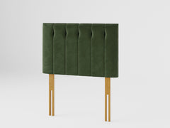 Hepburn Headboard 60 cm - Plush Velvet - Forest Green