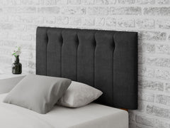 Hepburn Headboard 60 cm - Malham Weave - Ebony
