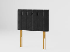 Hepburn Headboard 60 cm - Plush Velvet - Ebony