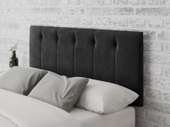 Hepburn Headboard 60 cm - Plush Velvet - Ebony