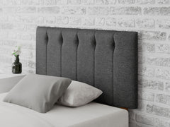 Hepburn Headboard 60 cm - Saxon Twill - Charcoal