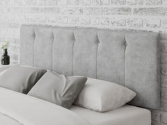 Hepburn Headboard 60 cm - Kimiyo Linen - Silver