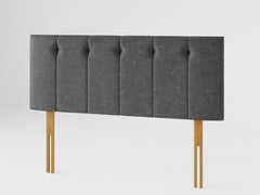 Hepburn Headboard 60 cm - Saxon Twill - Charcoal