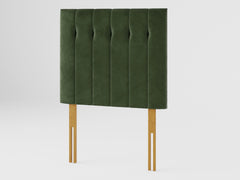 Hepburn Headboard 80 cm - Plush Velvet - Forest Green