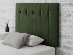 Hepburn Headboard 80 cm - Plush Velvet - Forest Green