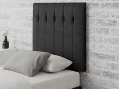 Hepburn Headboard 80 cm - Malham Weave - Ebony