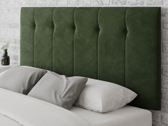 Hepburn Headboard 80 cm - Plush Velvet - Forest Green