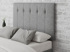 Hepburn Headboard 80 cm - Saxon Twill - Grey