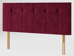 Hepburn Headboard 80 cm - Kimiyo Linen - Bordeaux