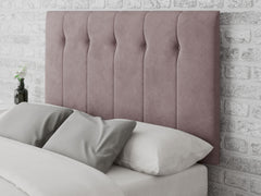 Hepburn Headboard 80 cm - Plush Velvet - Blush