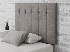 Hepburn Headboard 80 cm - Firenza Velour - Silver