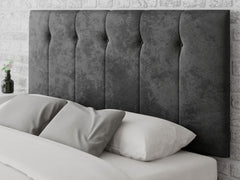 Hepburn Headboard 80 cm - Mirazzi Velvet - Black