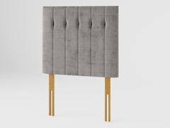 Hepburn Headboard 80 cm - Firenza Velour - Silver