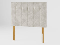 Hepburn Headboard 80 cm - Mirazzi Velvet - Pearl