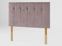 Hepburn Headboard 80 cm - Plush Velvet - Blush