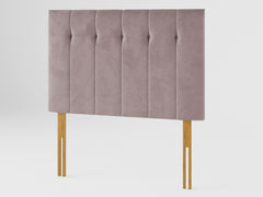 Hepburn Headboard 80 cm - Plush Velvet - Blush
