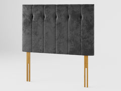 Hepburn Headboard 80 cm - Mirazzi Velvet - Black
