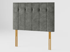 Hepburn Headboard 80 cm - Kimiyo Linen - Granite