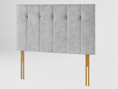 Hepburn Headboard 80 cm - Kimiyo Linen - Silver