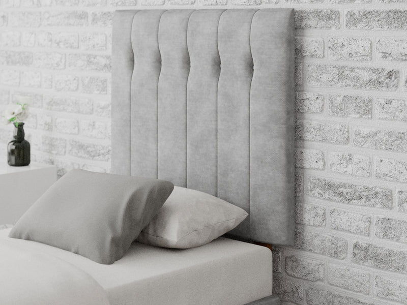 Hepburn Headboard 80 cm - Kimiyo Linen - Silver