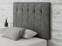 Hepburn Headboard 80 cm - Kimiyo Linen - Granite