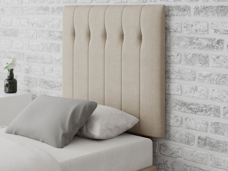 Hepburn Headboard 80 cm - Malham Weave - Cream