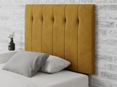 Hepburn Headboard 80 cm - Plush Velvet - Ochre