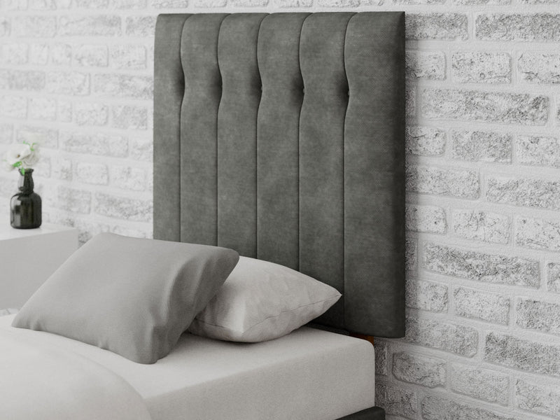 Hepburn Headboard 80 cm - Kimiyo Linen - Granite