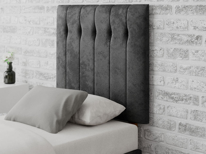 Hepburn Headboard 80 cm - Mirazzi Velvet - Black