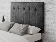 Hepburn Headboard 80 cm - Mirazzi Velvet - Black