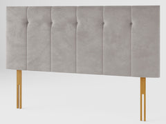 Hepburn Headboard 80 cm - Plush Velvet - Silver