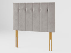 Hepburn Headboard 80 cm - Plush Velvet - Silver