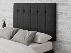 Hepburn Headboard 80 cm - Malham Weave - Ebony