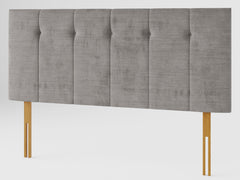 Hepburn Headboard 80 cm - Firenza Velour - Silver