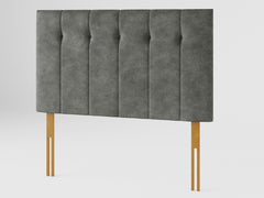 Hepburn Headboard 80 cm - Kimiyo Linen - Granite