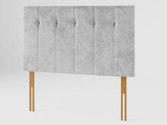 Hepburn Headboard 80 cm - Mirazzi Velvet - Silver